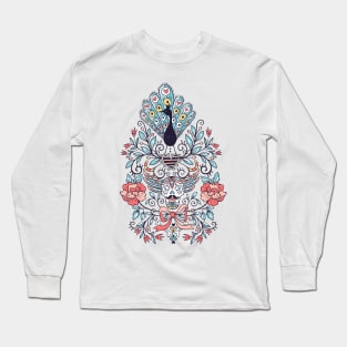 Skull Roses Long Sleeve T-Shirt